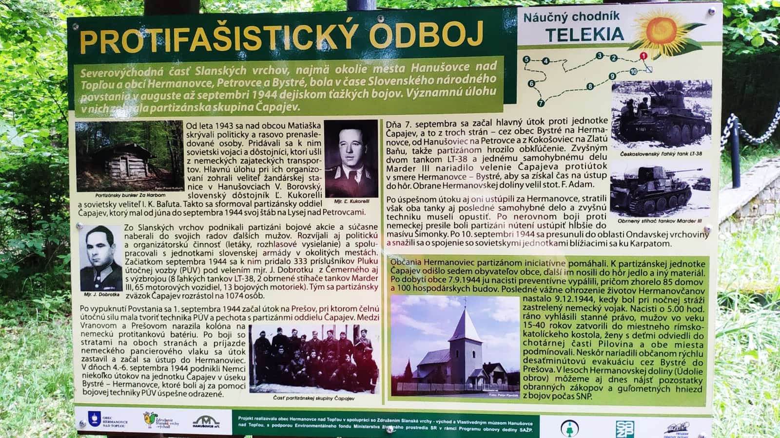 Pamätník partizánskej skupiny Čapajev