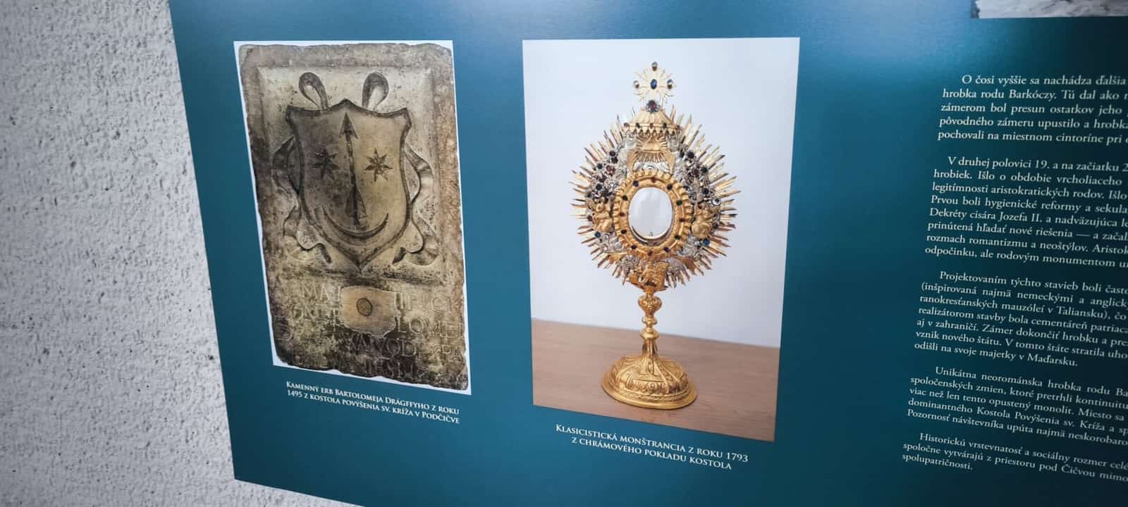 Hrobka rodiny Barkóczy pod hradom Čičva