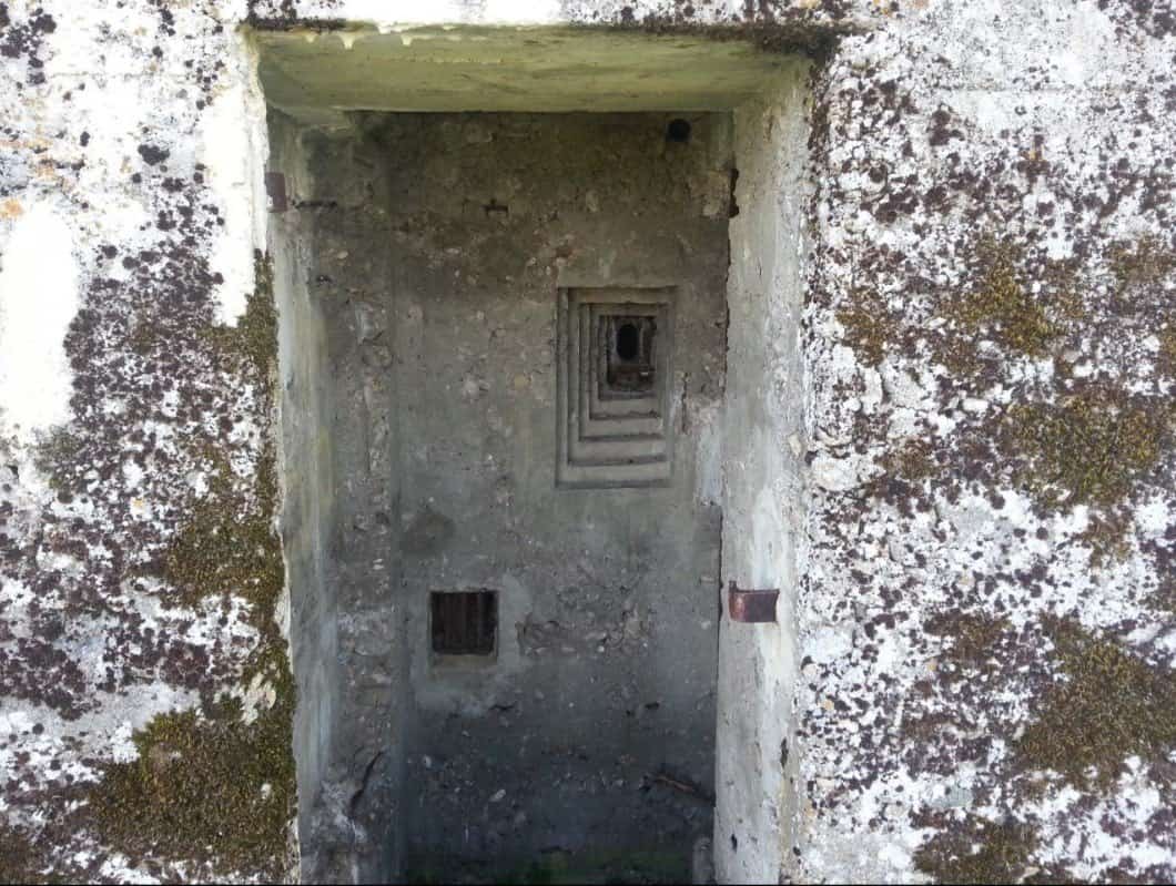 Vojenské bunkre pri obci Slanska Huta