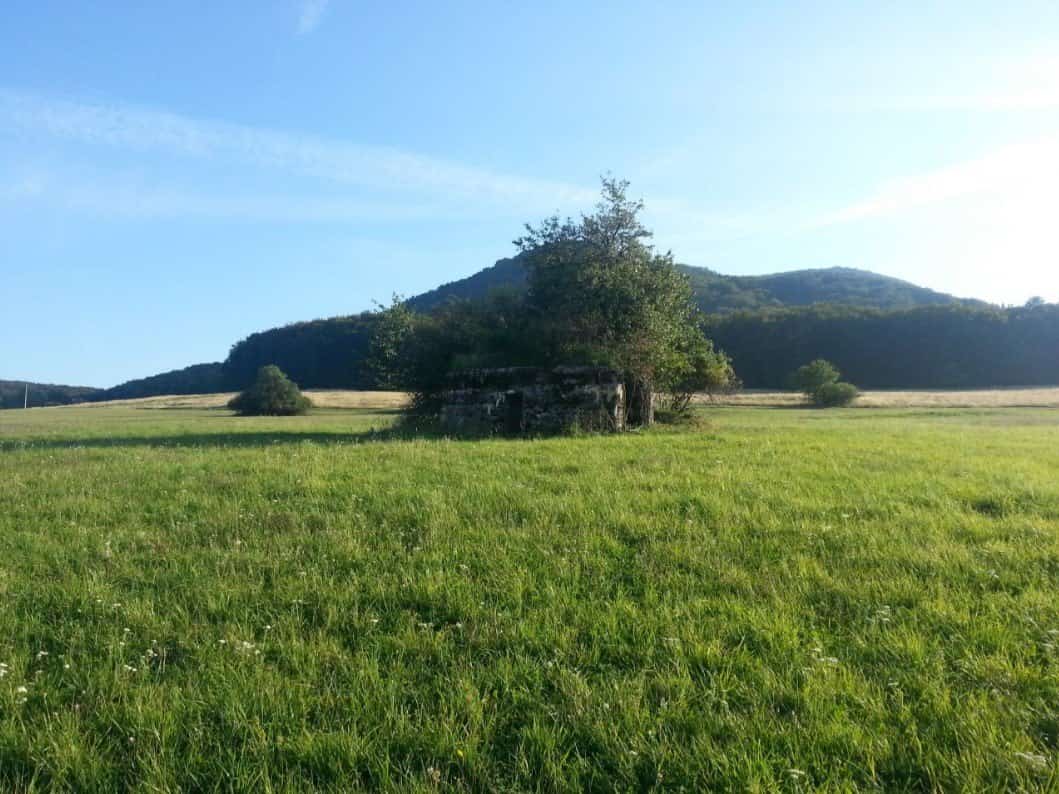 Vojenské bunkre pri obci Slanska Huta