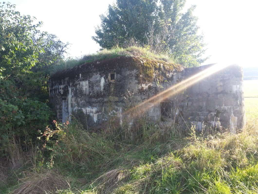 Vojenské bunkre pri obci Slanska Huta