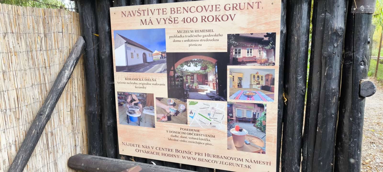 Zdroj: krasneslovensko.eu Bencovje grunt – múzeum remesiel (Bojnice)