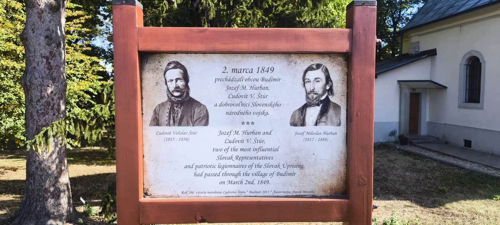 Zdroj: krasneslovensko.eu Historický park v Budimíre (Zámocký park)