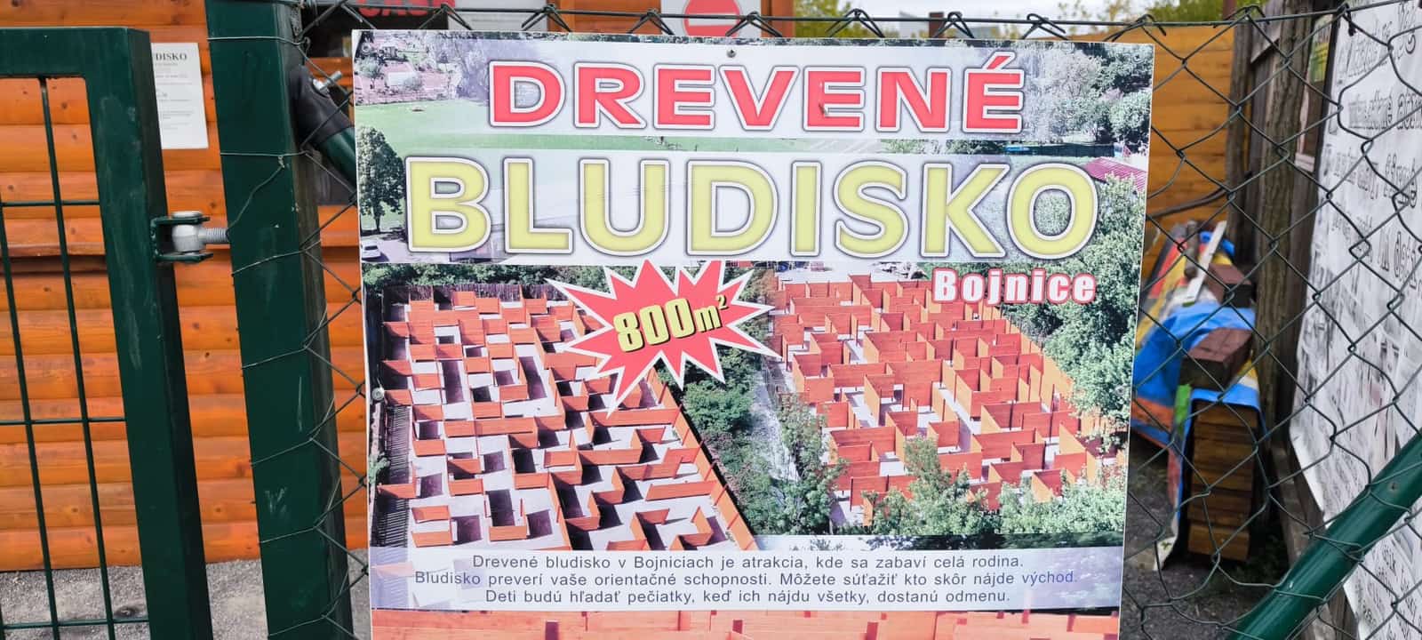 Zdroj: krasneslovensko.eu Drevené bludisko Bojnice