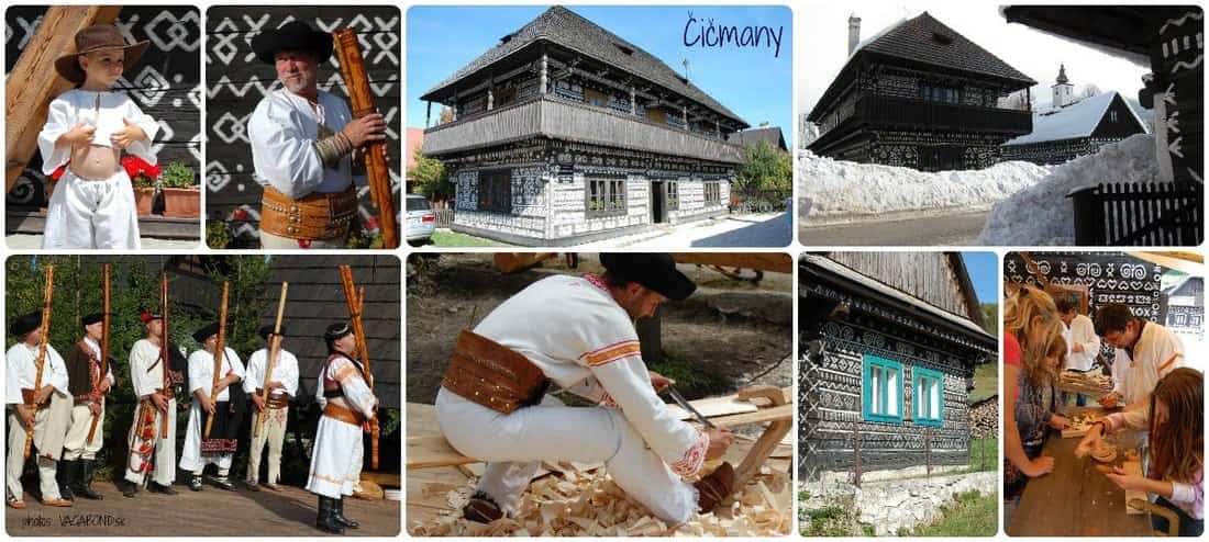 Objekty ľudovej architektúry Čičmany