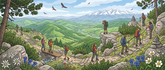 Panský diel (1 100 m) – Banská Bystrica
