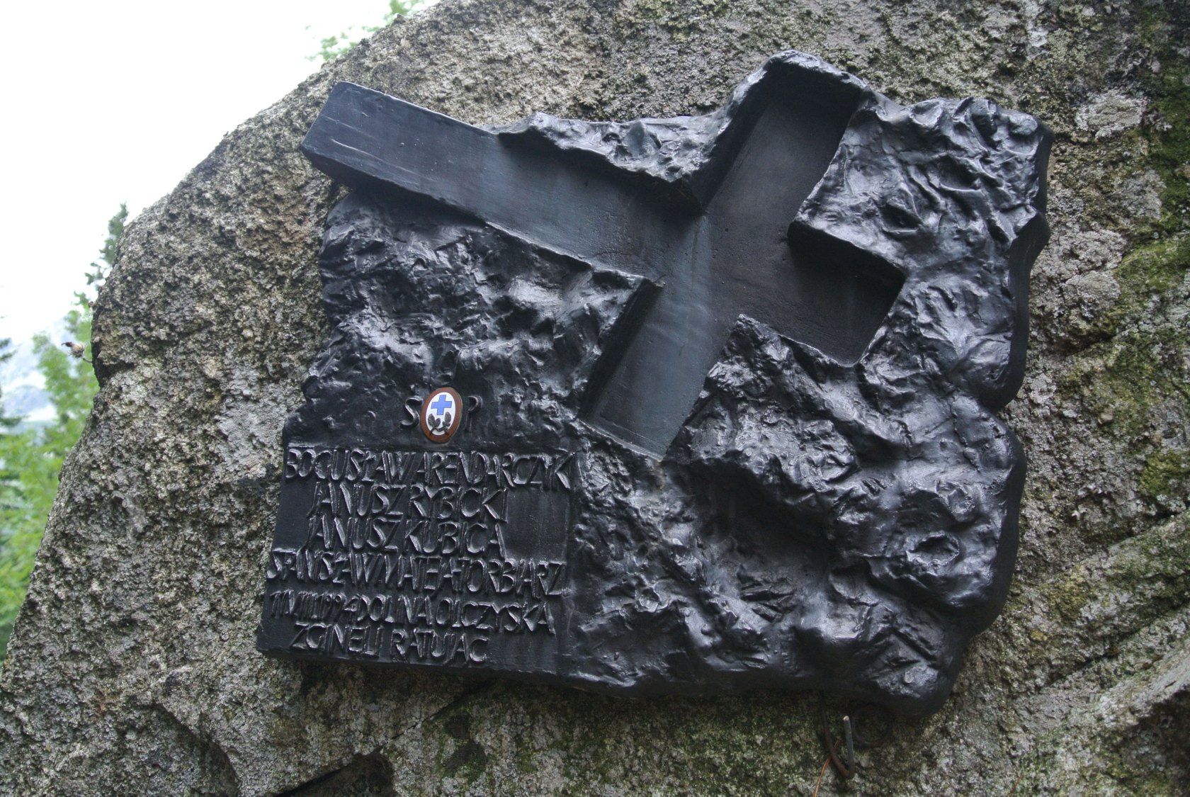Symbolický cintorín pri Popradskom plese