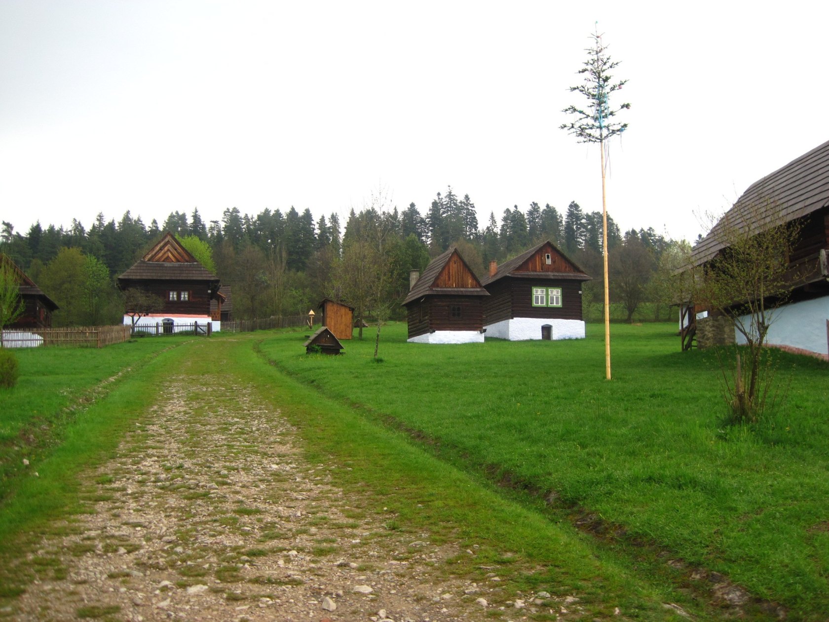 Skanzen v Starej Ľubovni (Múzeum ľudovej architektúry pod Hradom Ľubovňa)