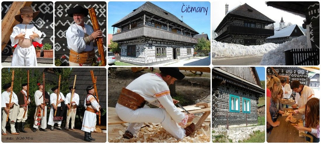 Objekty ľudovej architektúry Čičmany